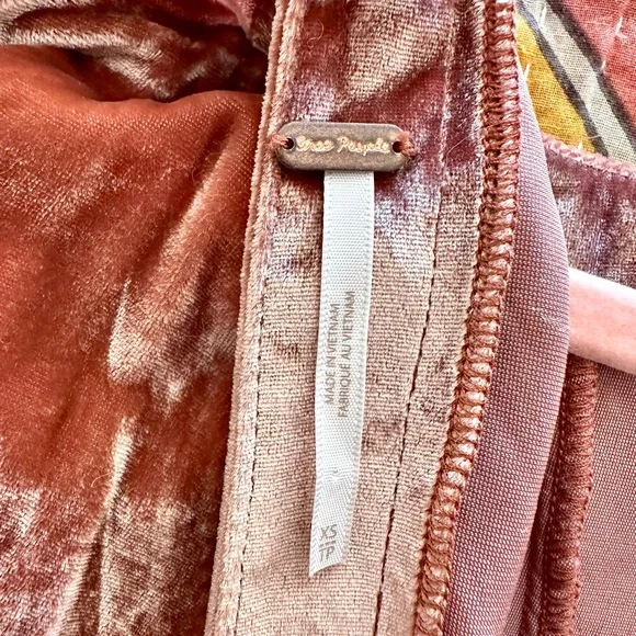 Free People Back to Business Velvet Top - Picture 7 of 7